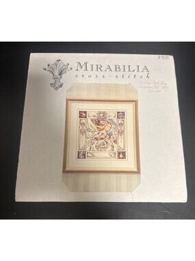 Mirabilia Elizabeth & the Lavender Sky Pattern Chart Nora Corbett 1995 MD-10
